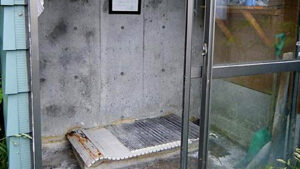 湯の崎鉱泉|硫黄臭が強い白濁した鉱泉